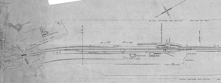 Blantyre railway station layout 1922 blantyre-station-layout-1925